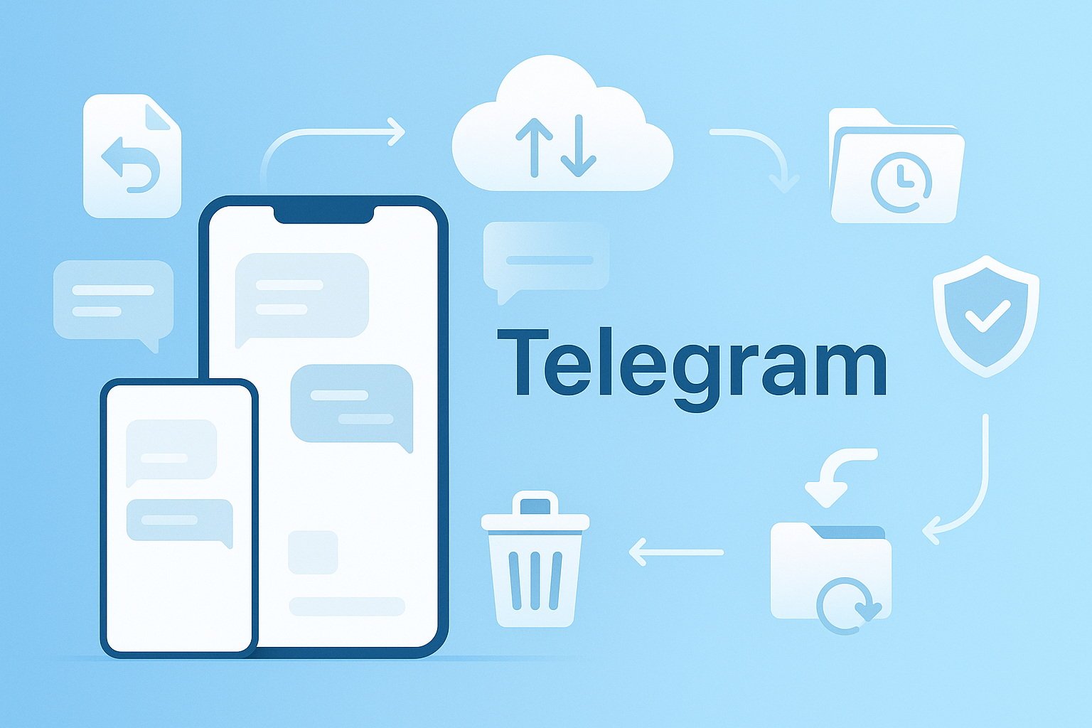 Telegram误删与备份管理