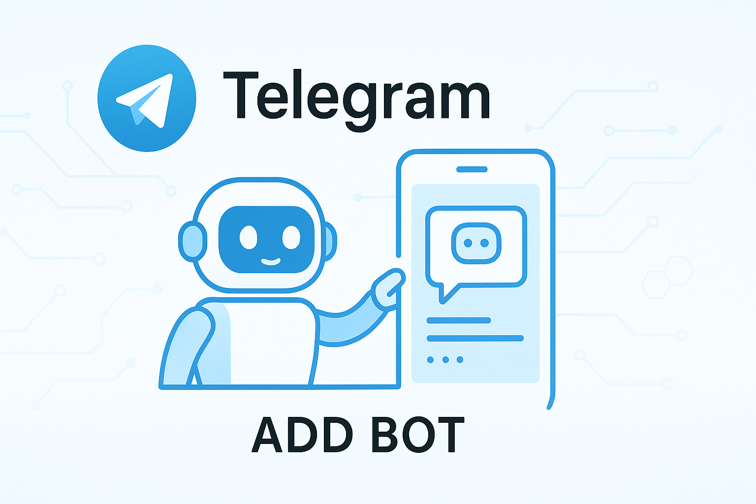 Telegram如何加机器人？