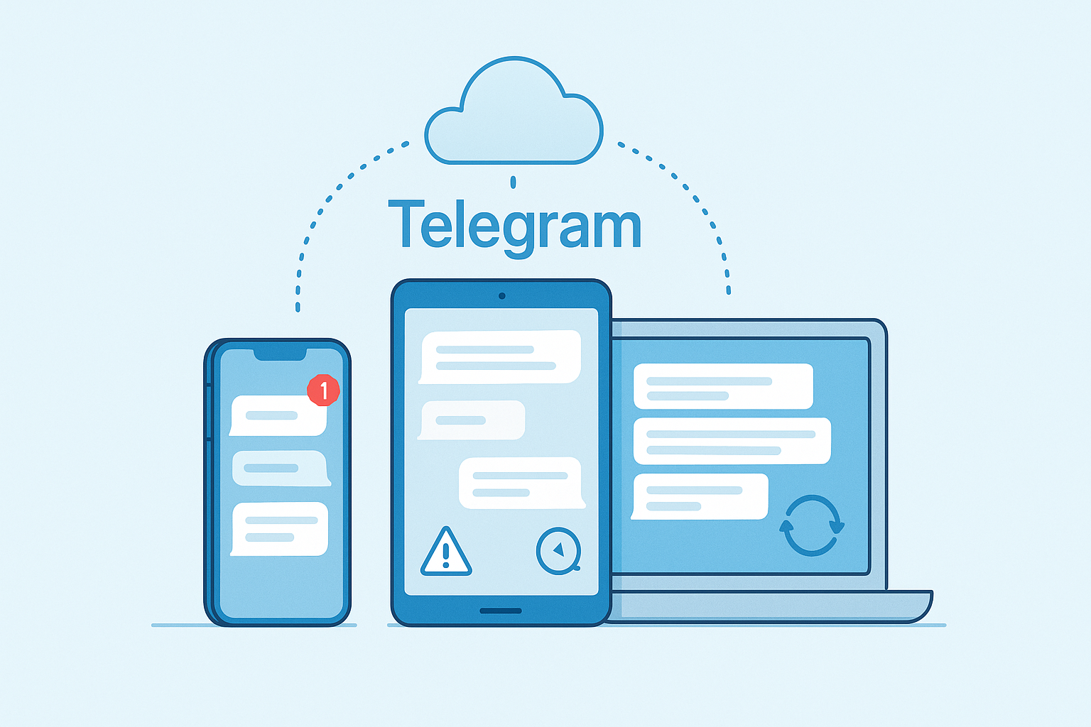 Telegram多设备冲突处理