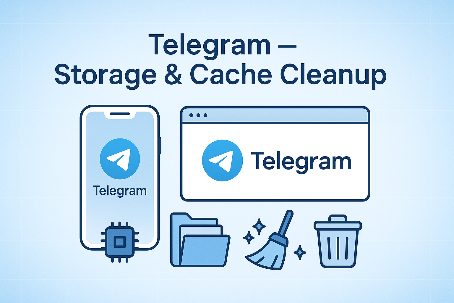 Telegram 存储与缓存清理