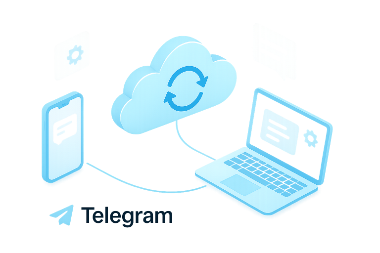 Telegram怎么解决设备同步问题？