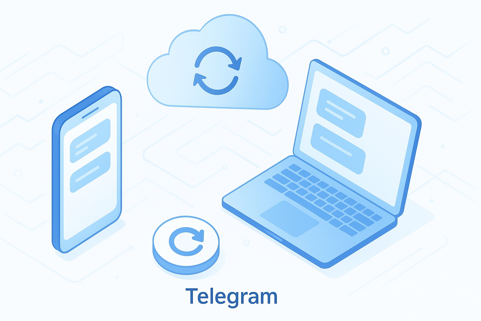 Telegram云端聊天同步