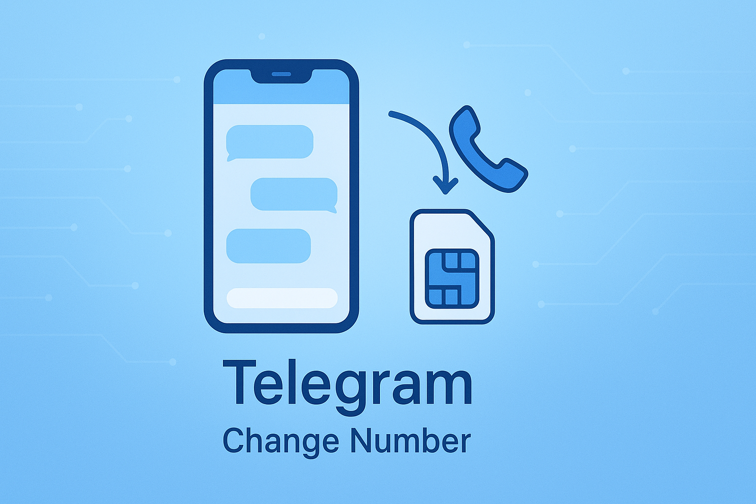 Telegram如何更换手机号？