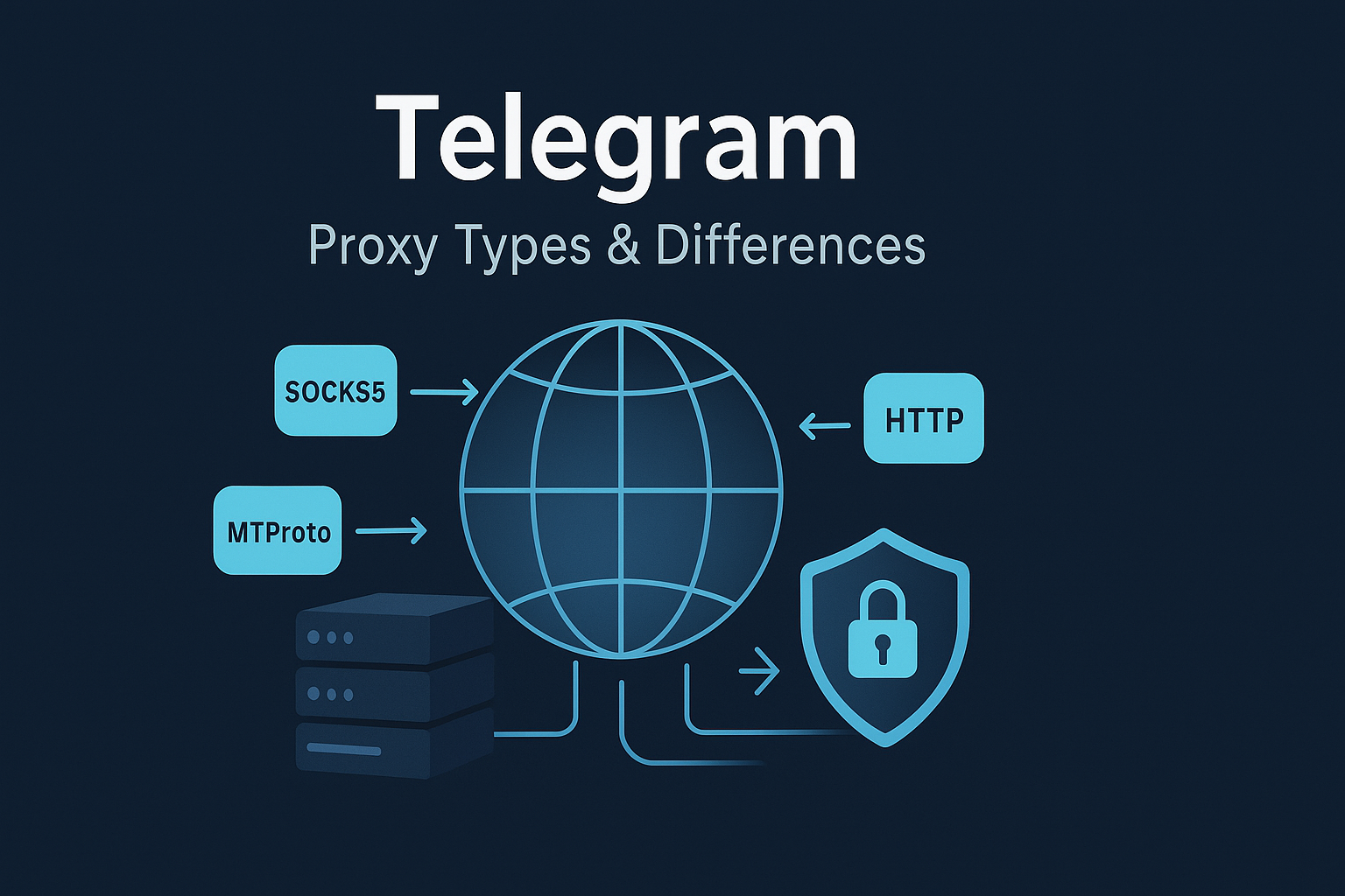 Telegram 代理类型选择与区别说明