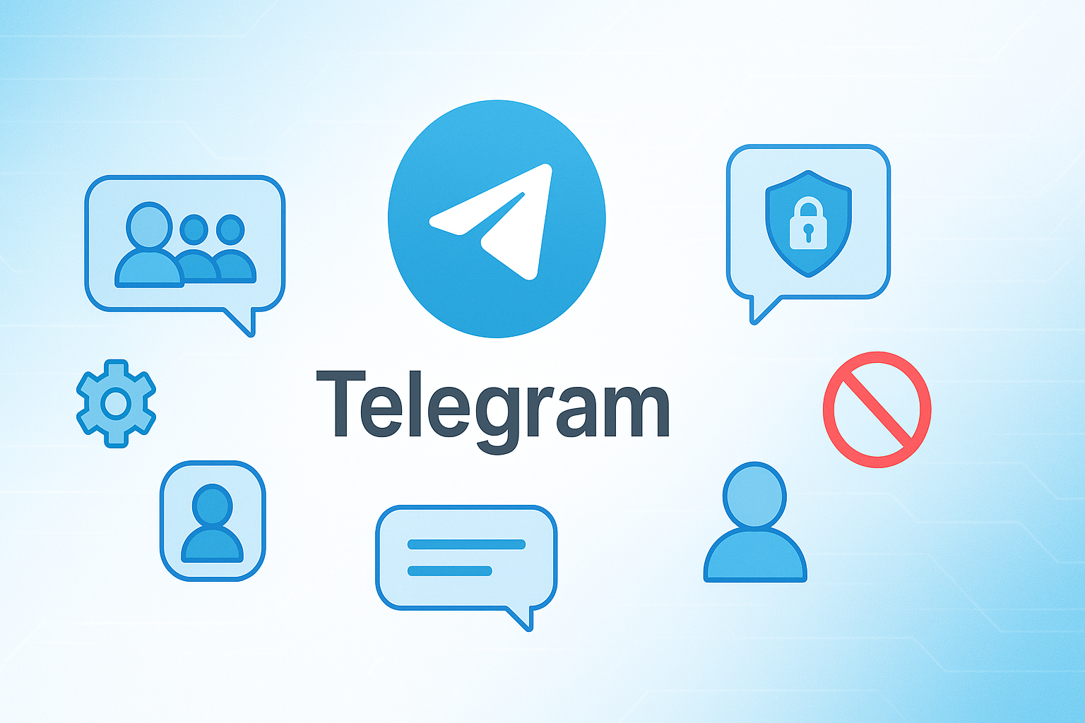 Telegram 群组设置与封禁