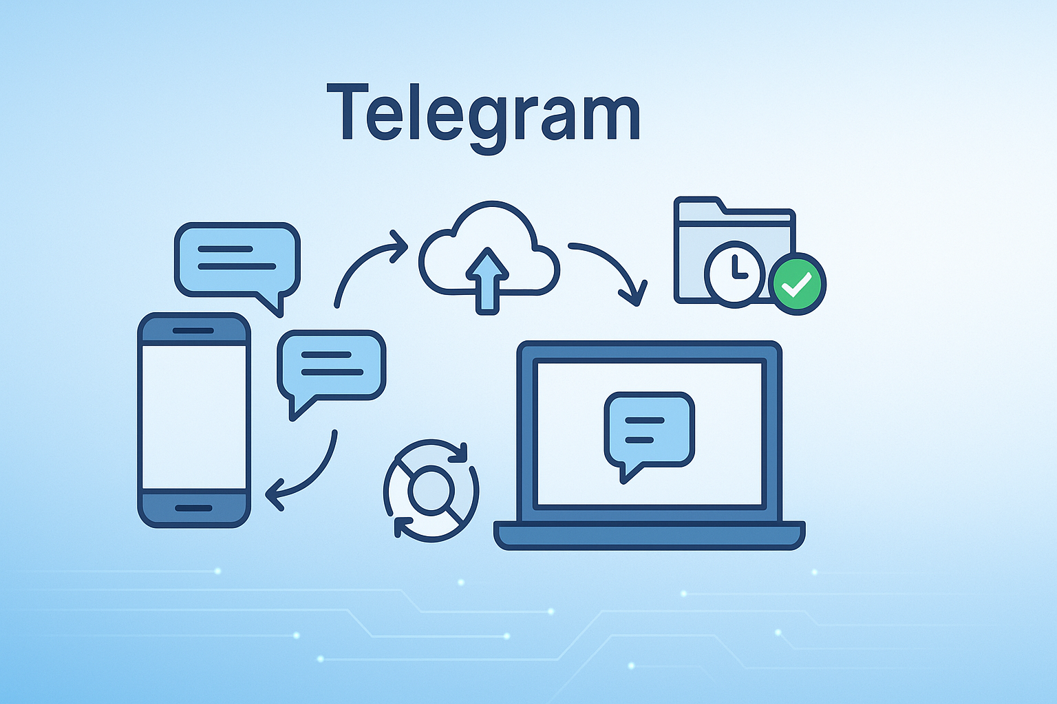 Telegram怎么解决聊天记录丢失？
