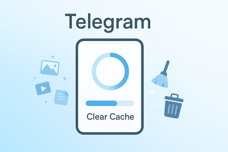 Telegram如何清理缓存？