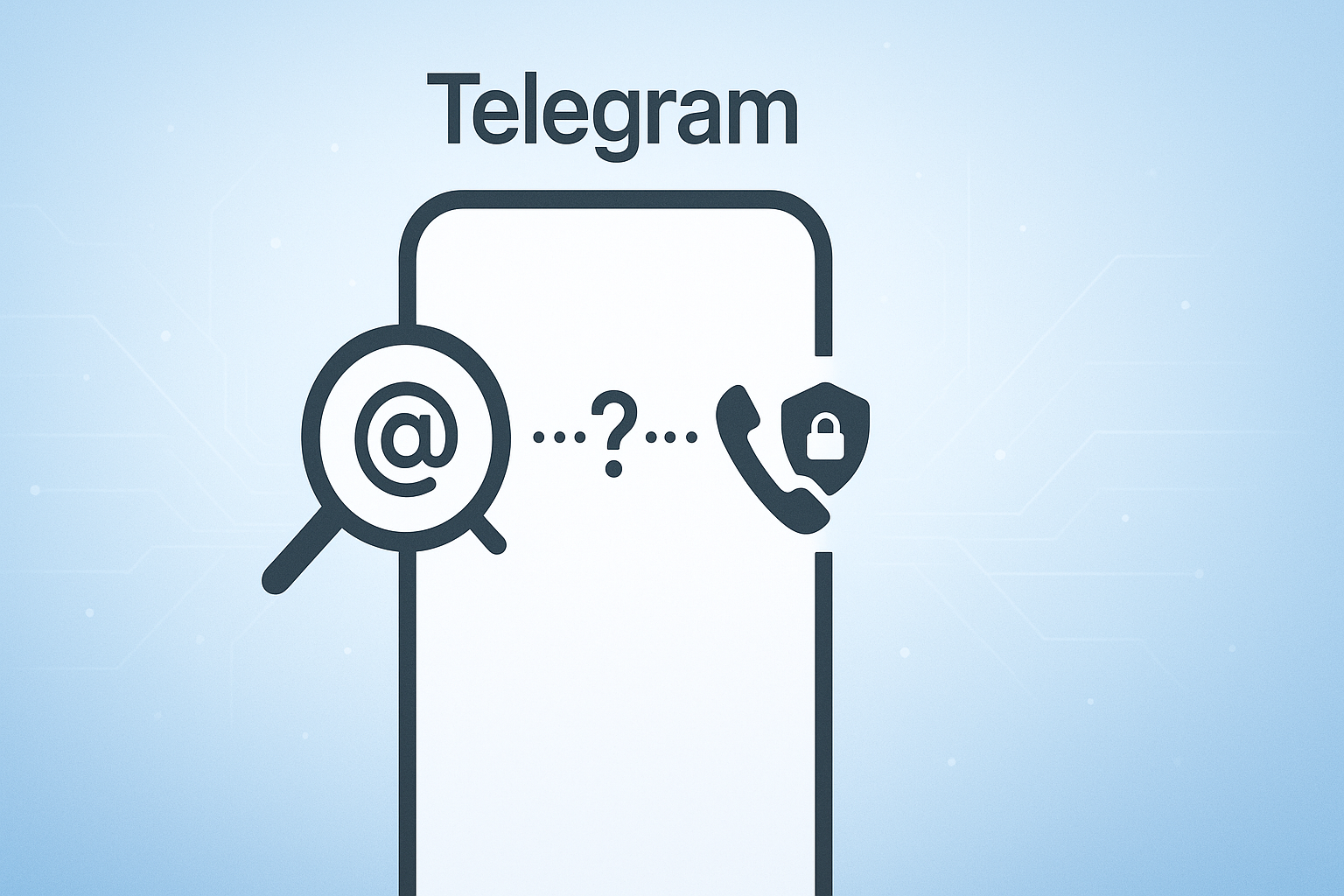 Telegram用户名与电话号码匹配