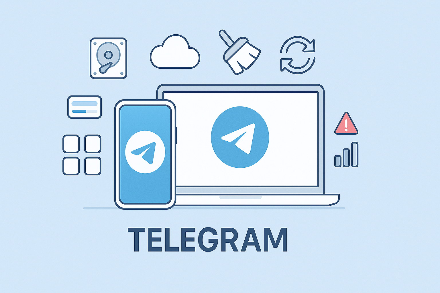 Telegram 存储与缓存问题处理