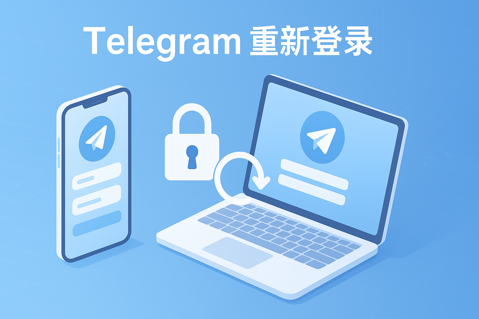 Telegram如何重新登录？