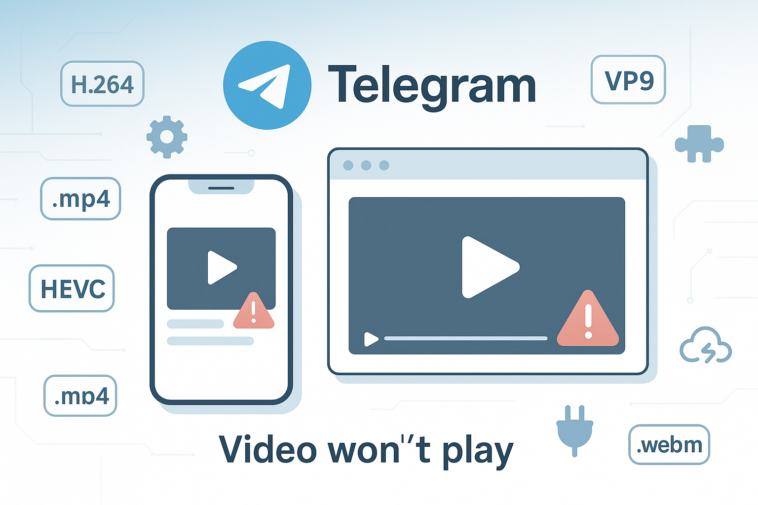 Telegram媒体兼容与编码问题