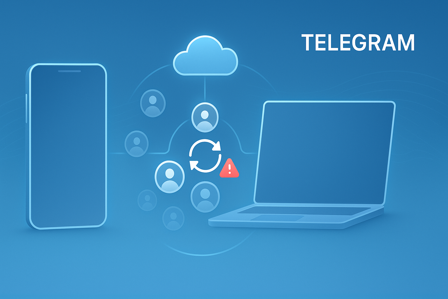 Telegram为什么联系人不同步？