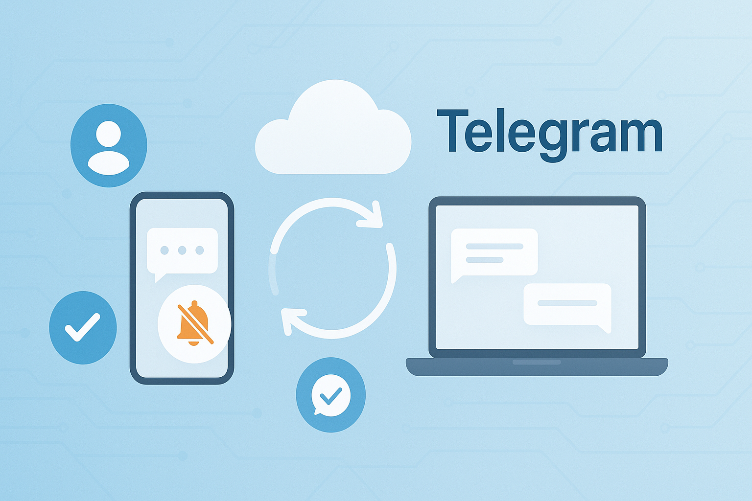 Telegram账号与聊天同步检查