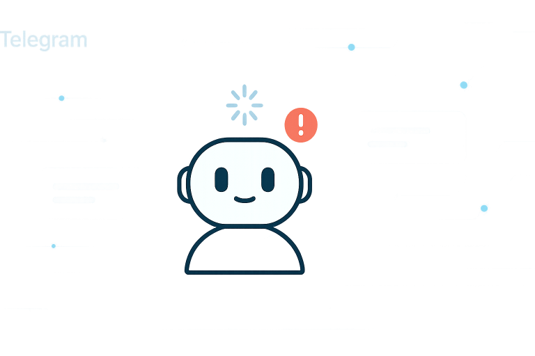 Telegram为什么机器人没反应？