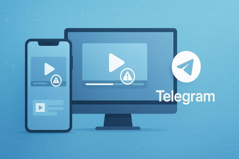 Telegram为什么视频打不开？