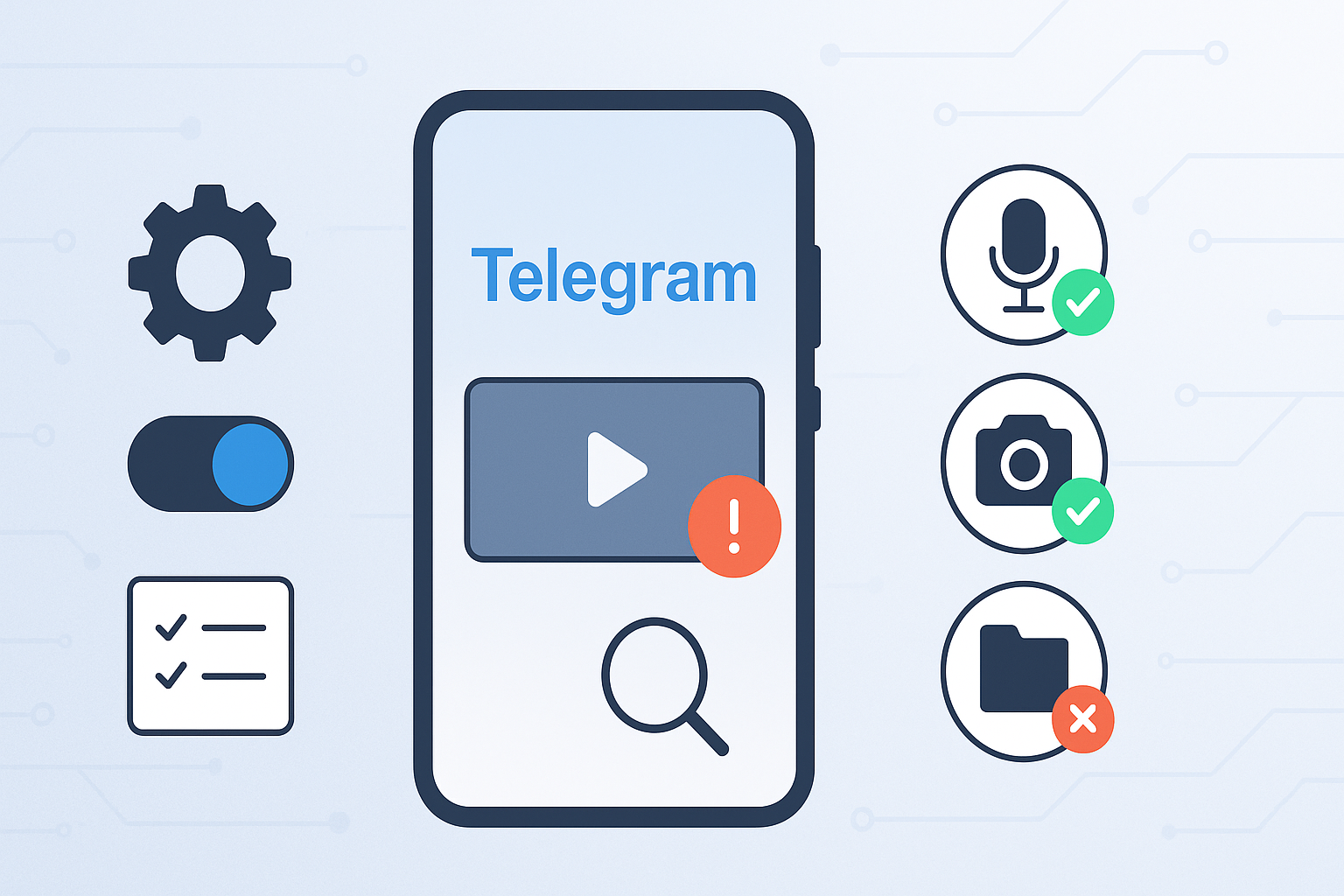 Telegram应用与权限检查