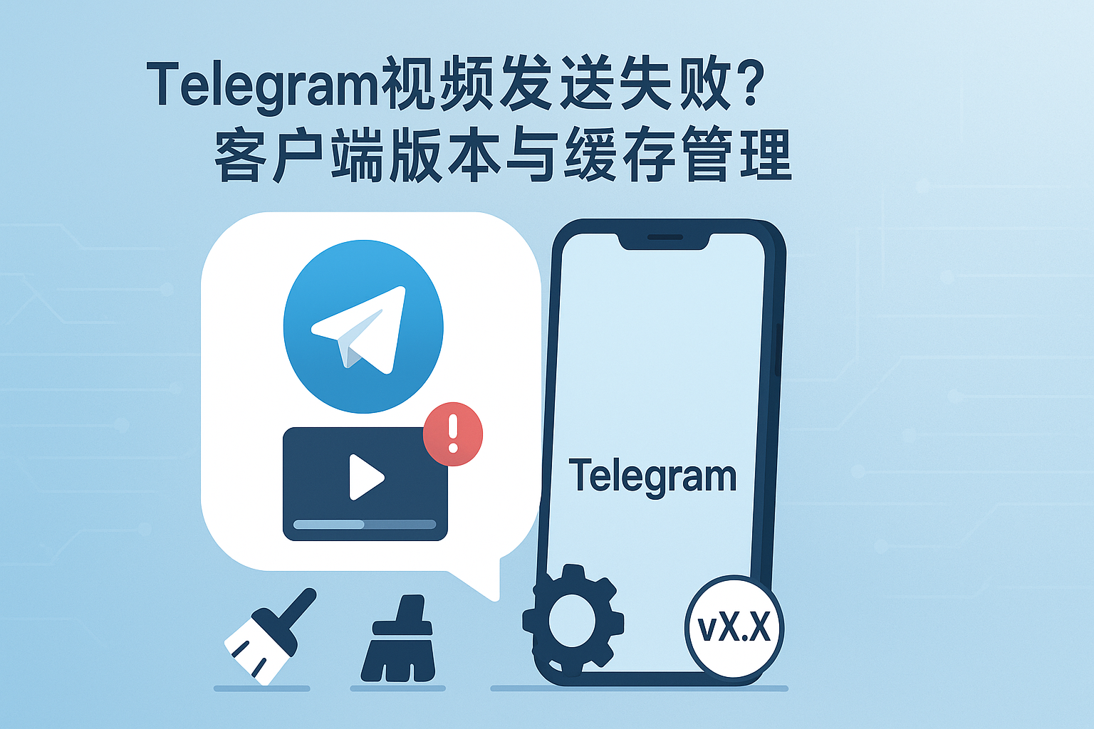 Telegram客户端版本与缓存管理